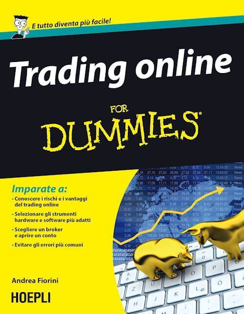 Copertina del libro "Trading online for dummies" di Andrea Fiorini