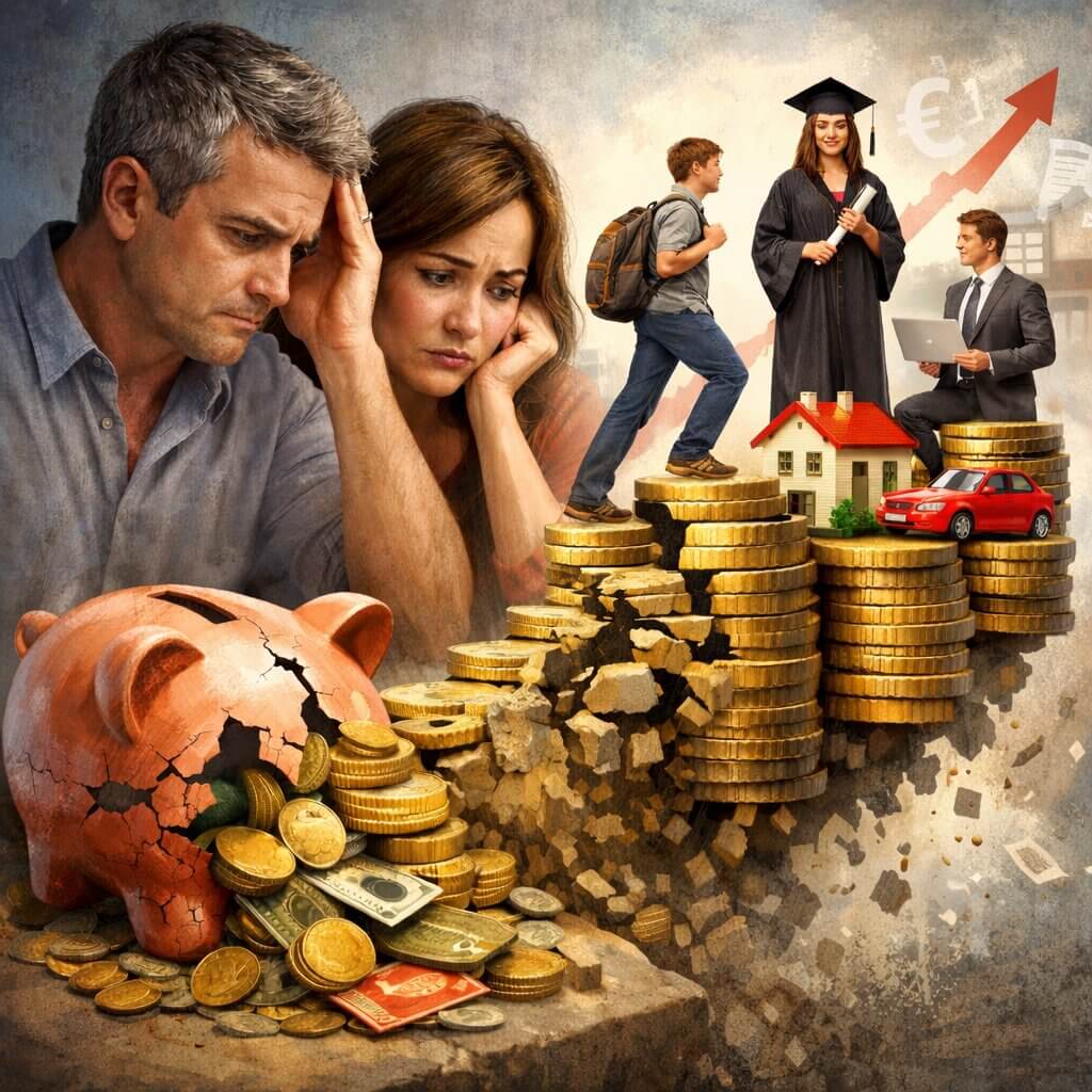 Figli e patrimonio familiare: come aiutarli senza mettere a rischio i propri risparmi