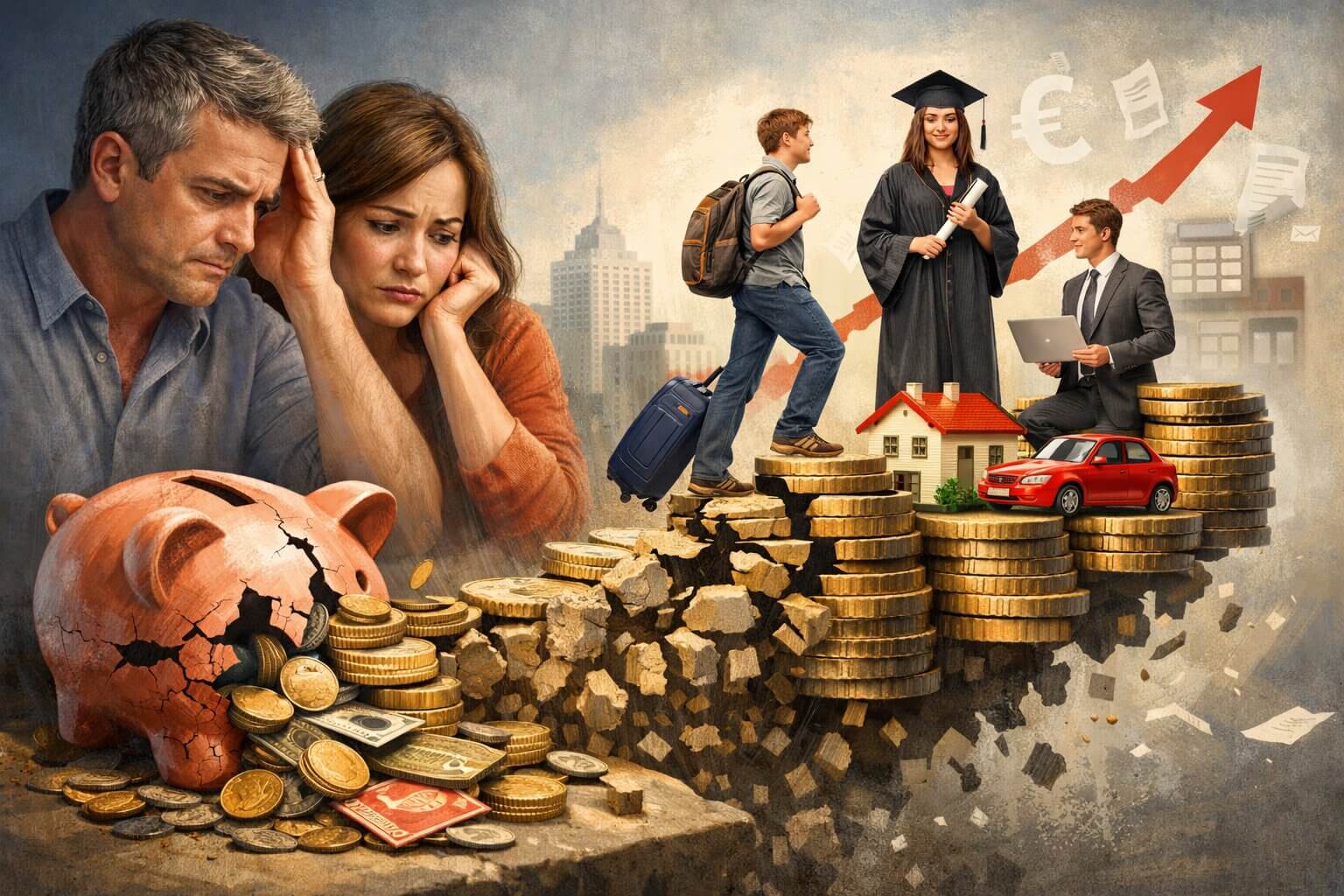 Come investire sui figli senza farsi divorare il patrimonio