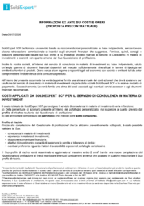 esempio consulente finanziario indipendente ed estratto dal contratto di consulenza di SoldiExpert SCF consulente finanziario indipendente ed estratto dal contratto di consulenza di SoldiExpert SCF